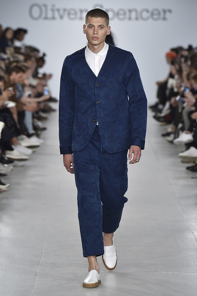 Oliver Spencer Spring Summer 2017London Menswear Fashion Week Copyright Catwalking.com'One Time Only' PublicationEditorial Use Only