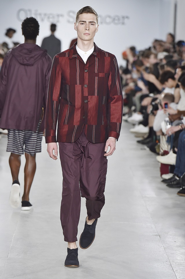 Oliver Spencer Spring Summer 2017London Menswear Fashion Week Copyright Catwalking.com'One Time Only' PublicationEditorial Use Only