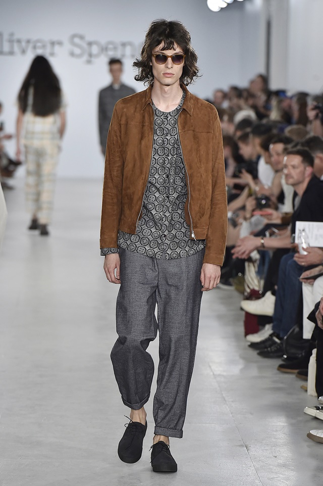 Oliver Spencer Spring Summer 2017London Menswear Fashion Week Copyright Catwalking.com'One Time Only' PublicationEditorial Use Only