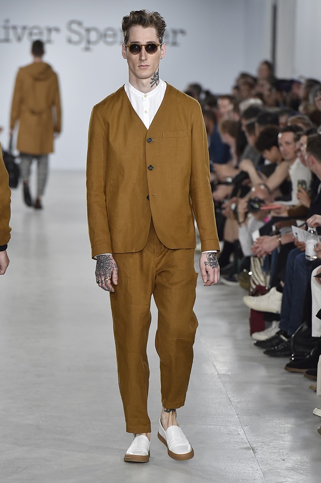 Oliver Spencer Spring Summer 2017London Menswear Fashion Week Copyright Catwalking.com'One Time Only' PublicationEditorial Use Only