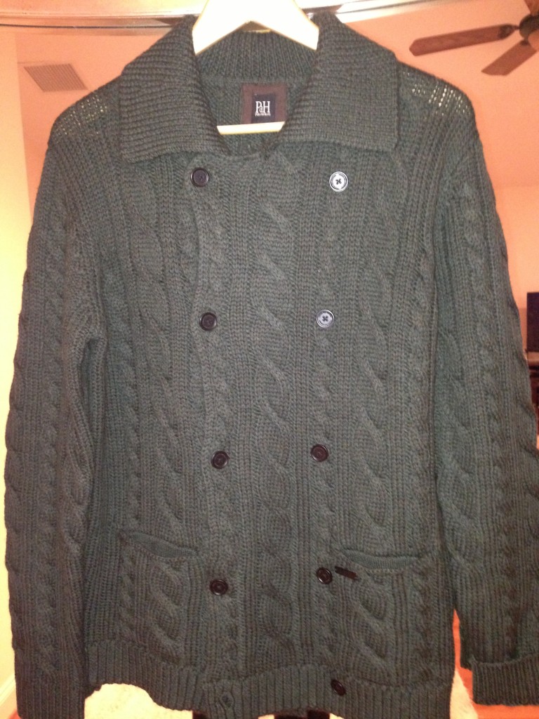 Cortefiel green sweater