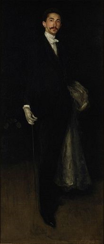portrait of Marie Joseph Robert Anatole, Comte de Montesquiou-Fézensac by Whistler