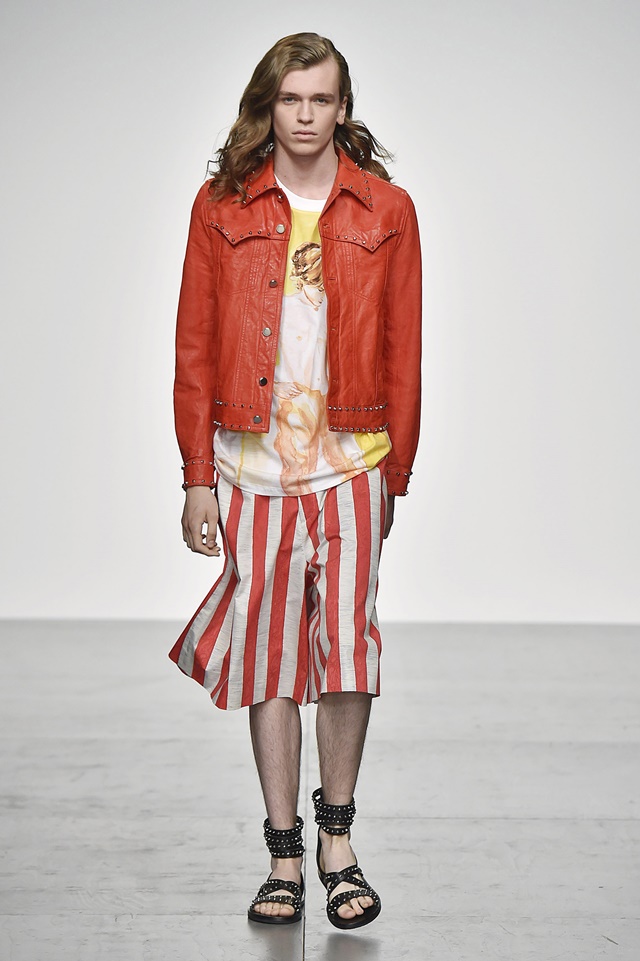 Songzio  Spring Summer 2018London Menswear Fashion Week Copyright Catwalking.com'One Time Only' PublicationEditorial Use Only